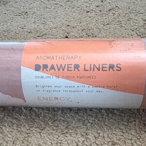 Anthropologie Aromatherapy Drawer Liners Pink Energy Citrus Zest 27.5 x 19.6 in
